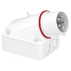 Schneider Electric - PratiKa apparatinntak påvegg - 32 A - 3P + N + E - 380...415 V AC - IP44