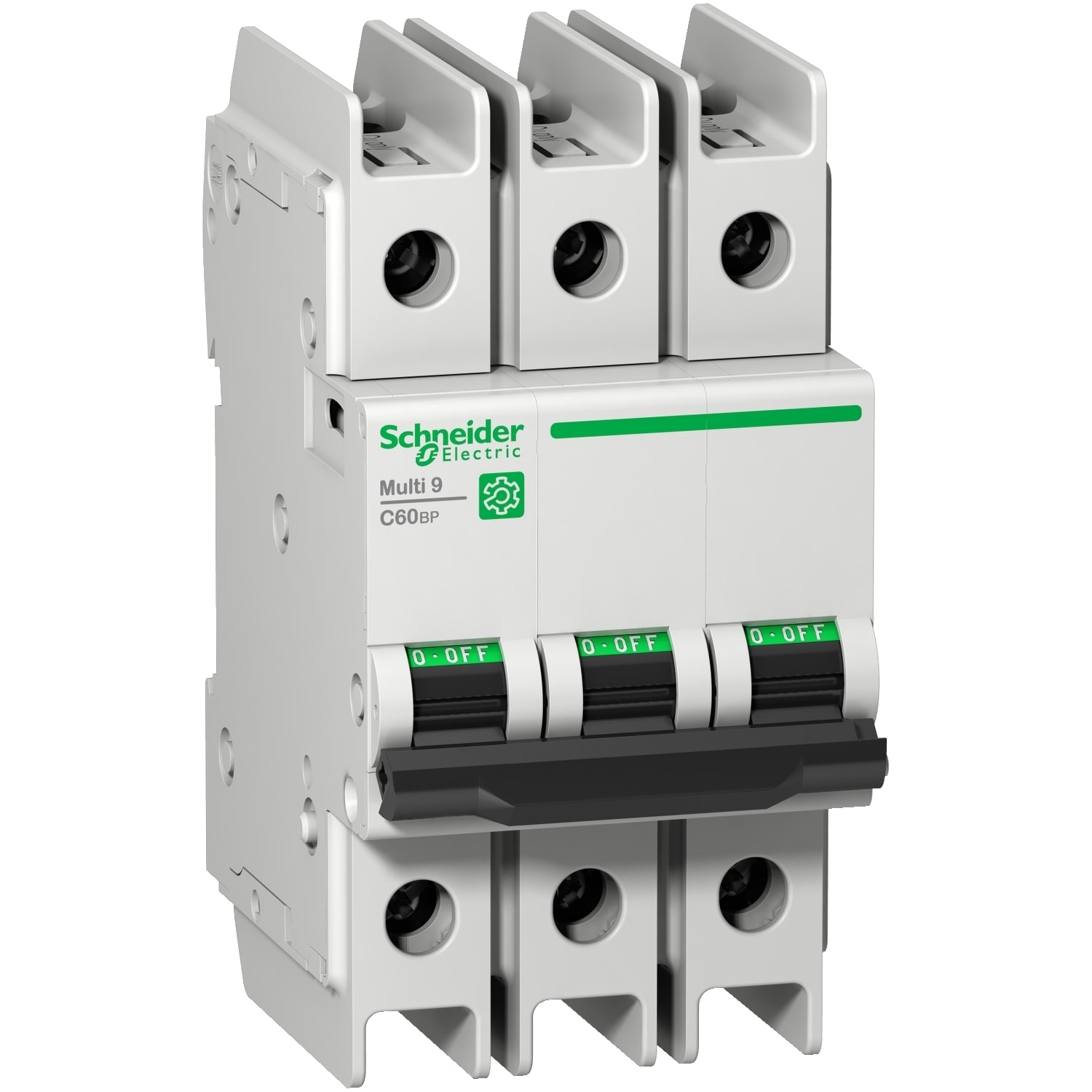 Schneider Electric - Multi9 automatsikring C60BP 3P C 6A 10kA 480Y/277V UL489