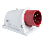 Schneider Electric - PratiKa vegguttak - vinklet - 16A - 3P + N + E - 380...415 V AC - IP44