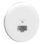 Schneider Electric - Exxact DCL innfelt lampeuttak for eldre takbokser - skruklemmer - jordet - hvit