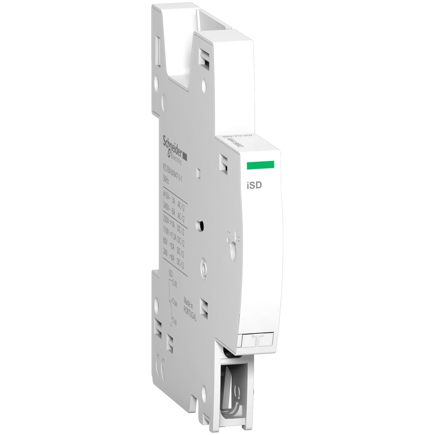Schneider Electric - iC60 RCBO jordfeilatomat - feilsignalkontakt - SD- 1 vekselkontakt