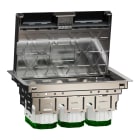 Schneider Electric - Gulvboks L IP 20 - 6 x moduler (45 x 45) - metall