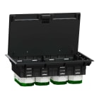 Schneider Electric - Gulvboks XL IP 20 - 12 x moduler (45 x 45) - plastikk