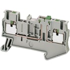 Schneider Electric - Rekkeklemme instik kniv 2,5mm² grå