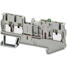 Schneider Electric - Rekkeklemme instik kniv 2,5mm² grå