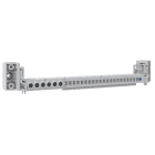 Schneider Electric - N-samleskinne, ESPRO, 63 A, 6 skrue tilkobling 2.5 til 16 mm², 21 skruløse tilkobling 1.5 til 4 mm²