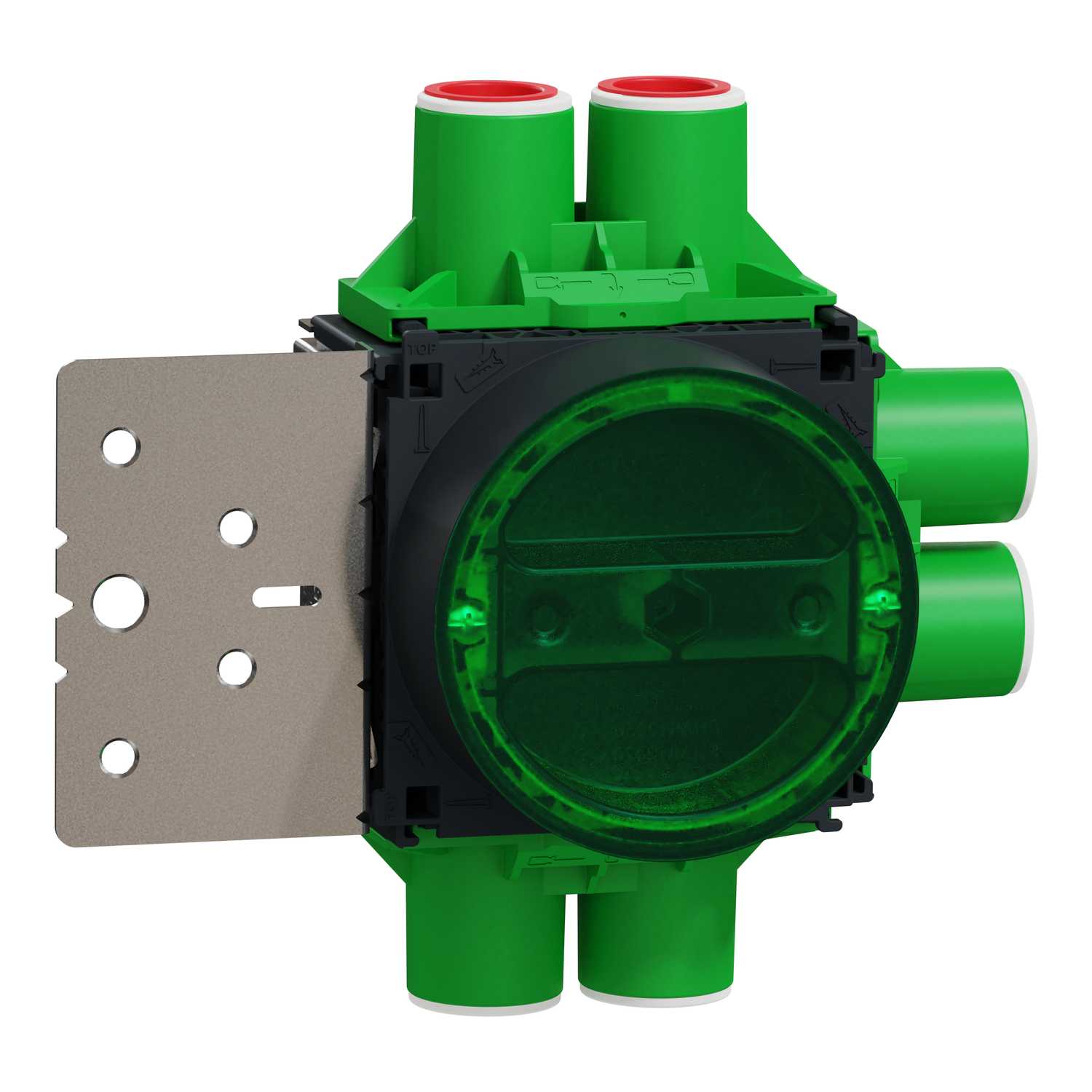 Schneider Electric - Veggboks 1M 24-39 mm 6-rør F Multifix veggboks enkel 24-39