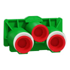 Schneider Electric - Multifix trippel stuss for 3x16 eller 2x20 mm rør, kan kombineres mellom 16 og 20 mm