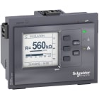 Schneider Electric - Vigilohm IM400. For IT nett, samt DC. IM400 har stort LCD display og Modbus komm.