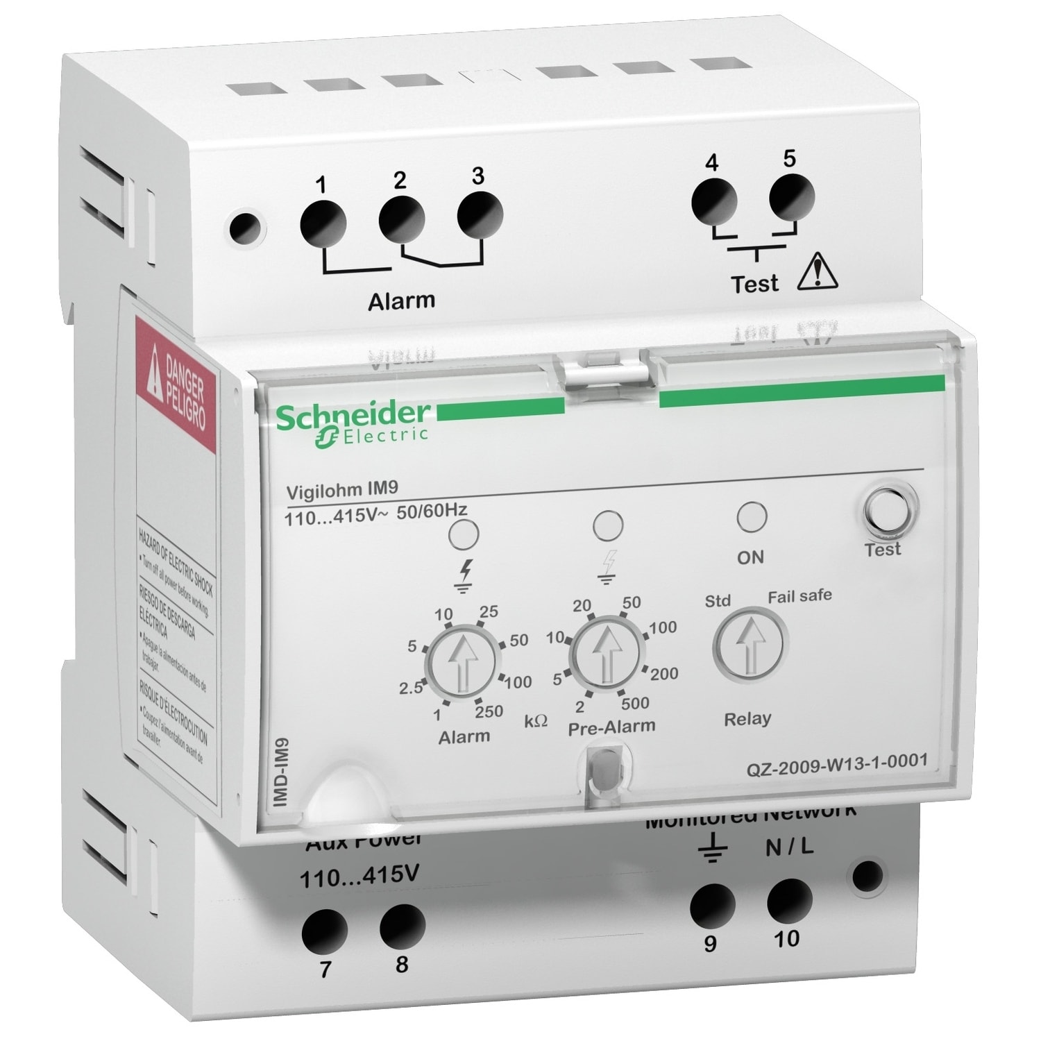 Schneider Electric - IMD-IM9-OL Vigilohm IM9-OL 110/415VAC