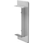 Schneider Electric - OptiLine 45 - Veggramme - PC/ABS - Alu metallic - for 140mm kanaler - 1 stk