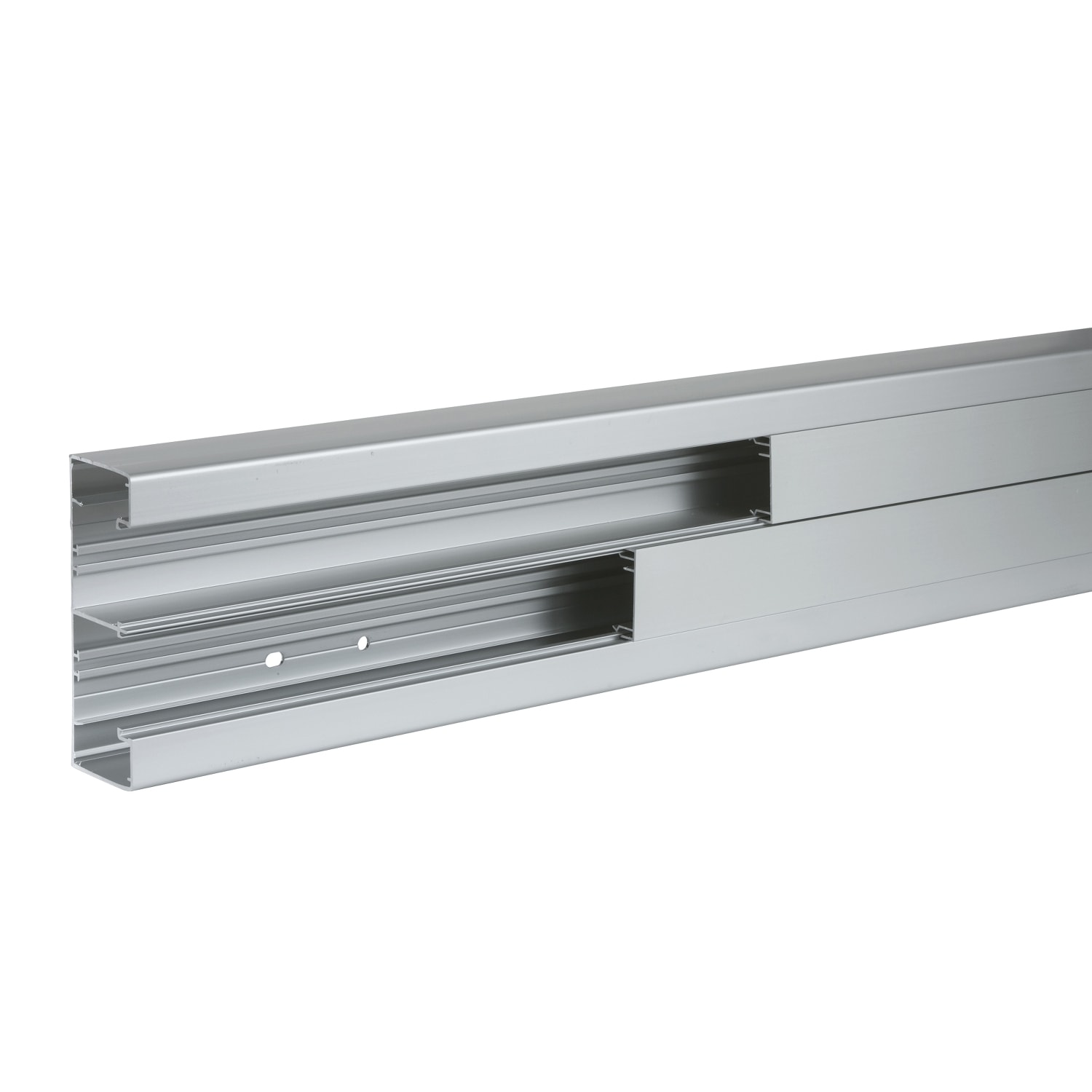Schneider Electric - OL45 Kanalun, 140x55mm Alu 2m OptiLine 45 - 2rom kanalunder