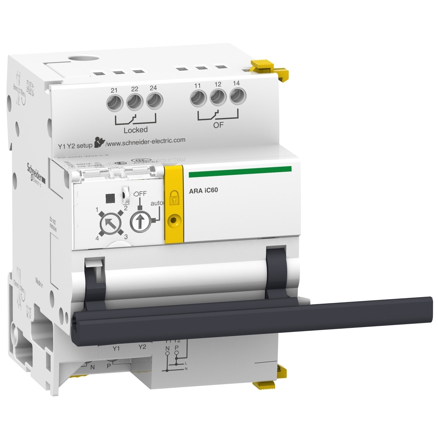 Schneider Electric - A9C70134 Aut.gjeninnk. ARA iC60 3-4P