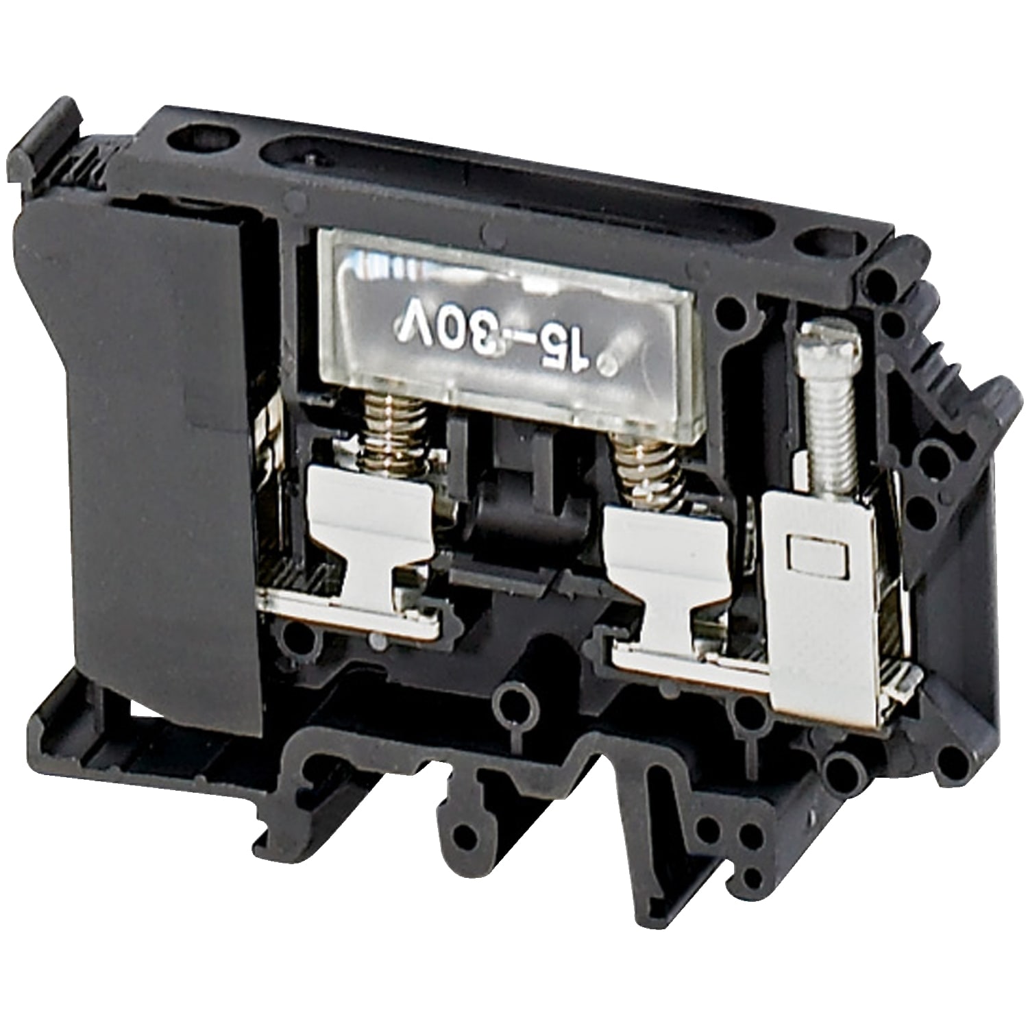 Schneider Electric - Sikringsklemme, 6,3x32 16mm²m/led 24V
