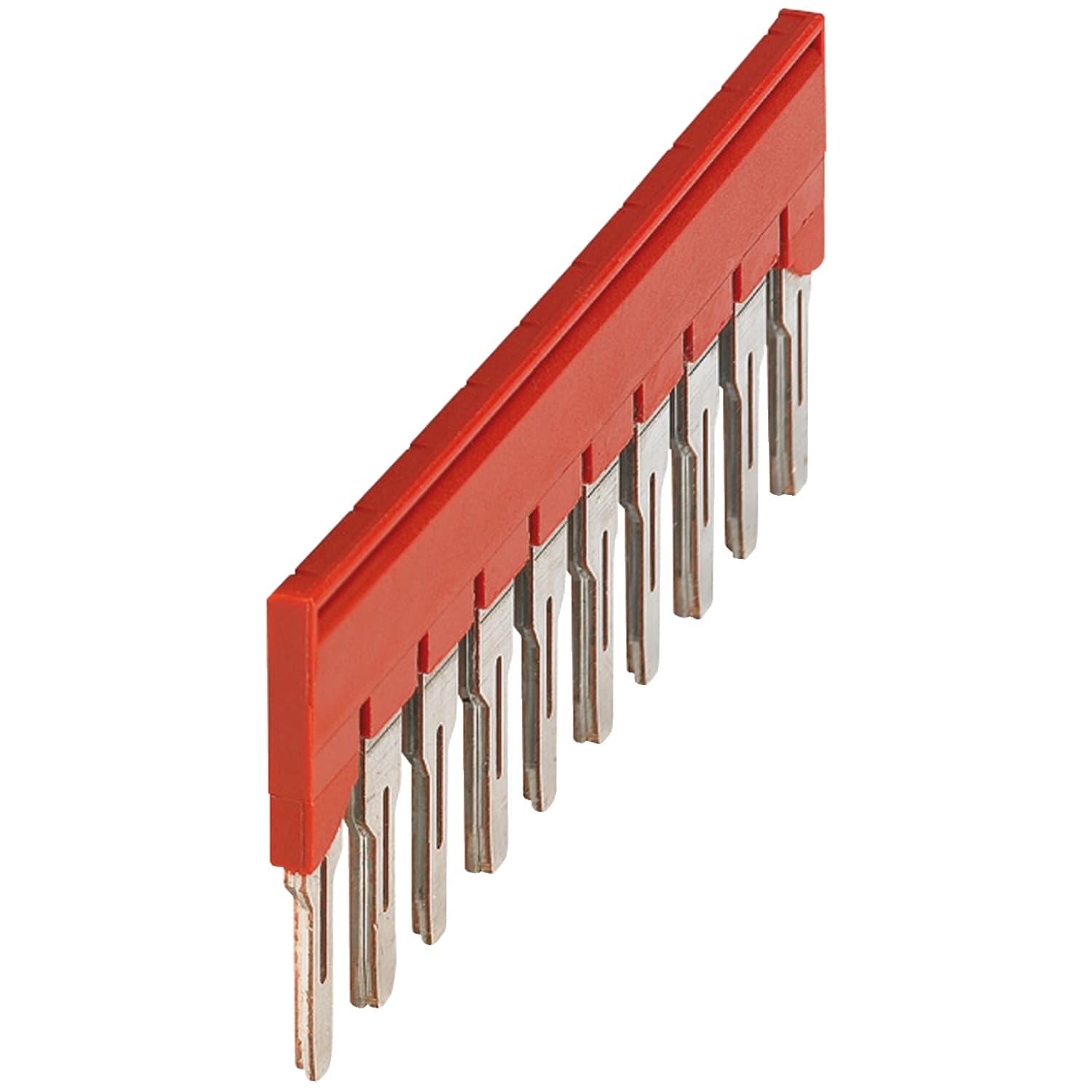 Schneider Electric - Lask 10 pol for 6mm² - rød