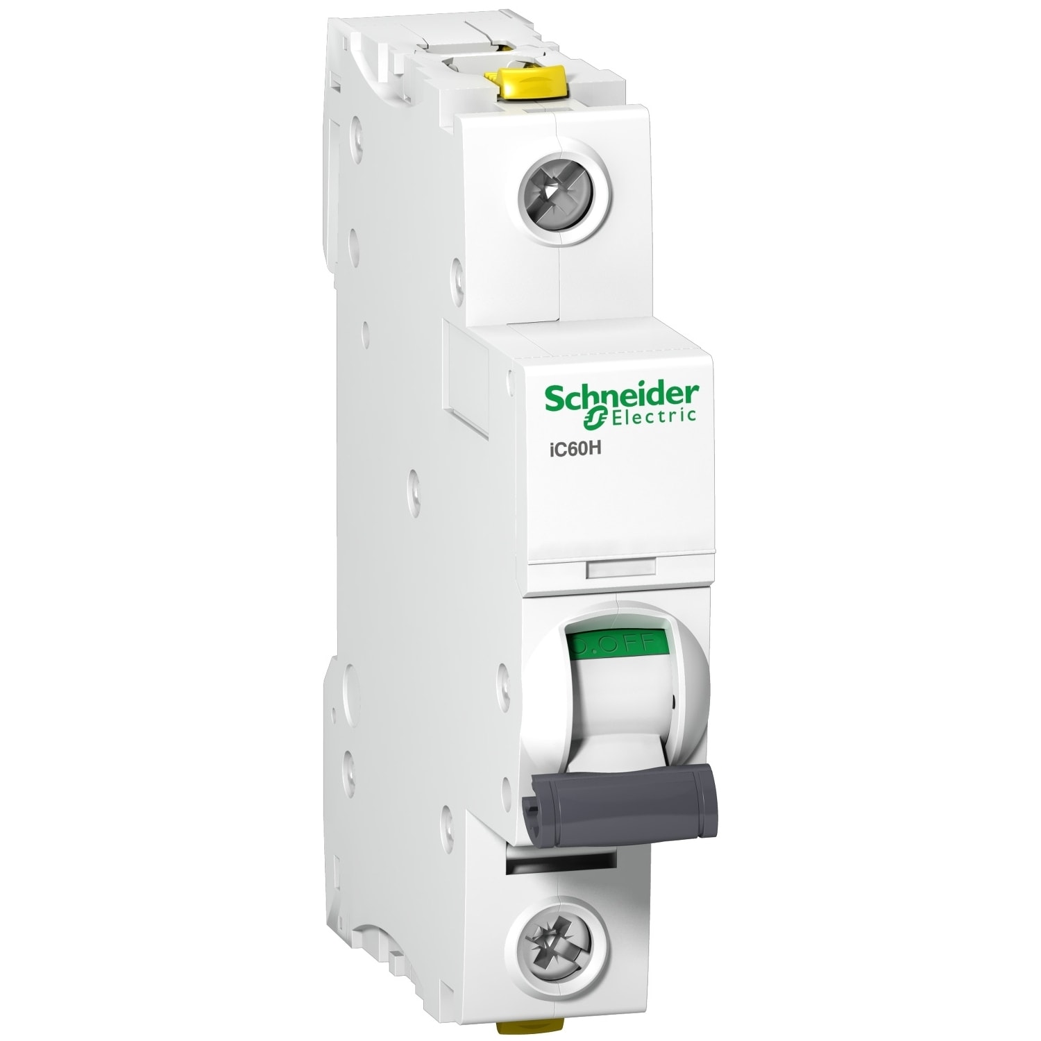 Schneider Electric - iC60H - Automatsikring - 1P - 6A - D-kurve - I2=1,45