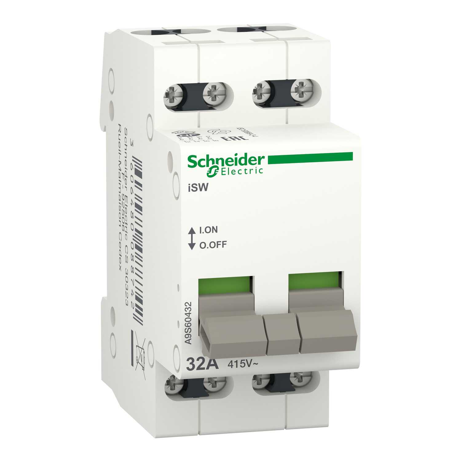 Schneider Electric - Lastbryter iSW 4P 32A 415V