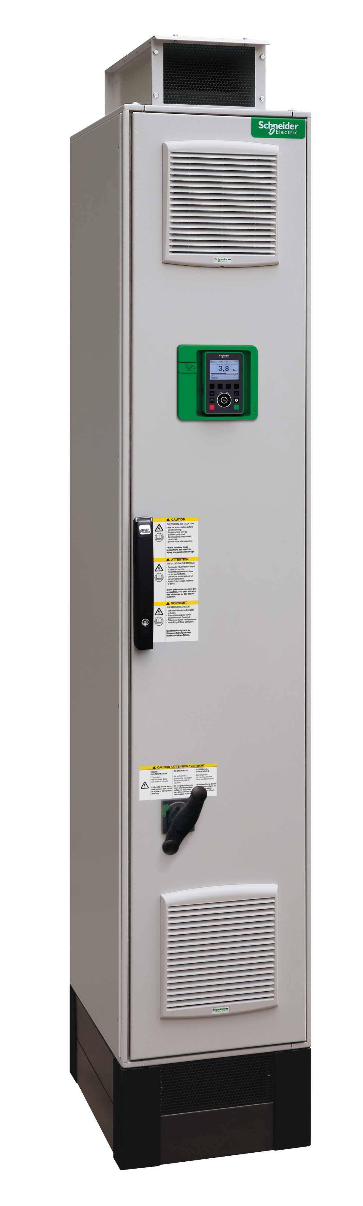 Schneider Electric - Frekvensomformer ATV650F IP54 160KW 380V/440V montering på  gulv