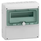 Schneider Electric - Kaedra - hel uttaksfront - 1 x 12+1 moduler - 340 x 335 mm