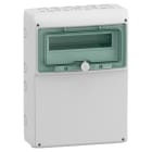 Schneider Electric - Kaedra - hel uttaksfront - 1 x 12+1 moduler - 340 x 460 mm