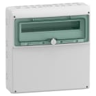 Schneider Electric - Kaedra - hel uttaksfront - 1 x 18+1 moduler - 448 x 460 mm