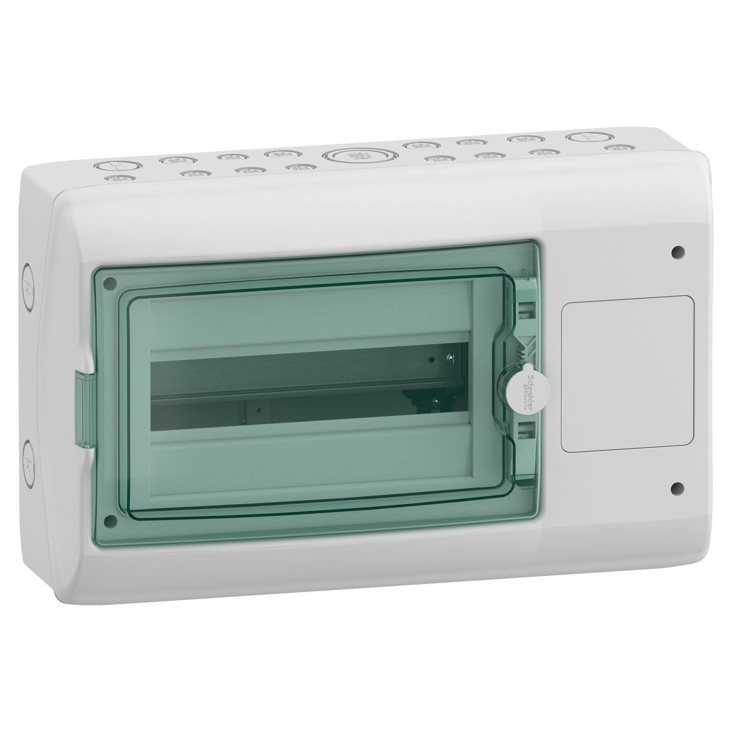 Schneider Electric - Kaedra - til modul med sidefelt - 1 x 12 moduler - 2 rekkeklemmer