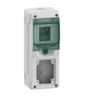 Schneider Electric - Kaedra - for stikkontakt - 1 uttak - 1 x 4 moduler - 1 koblingsklemme