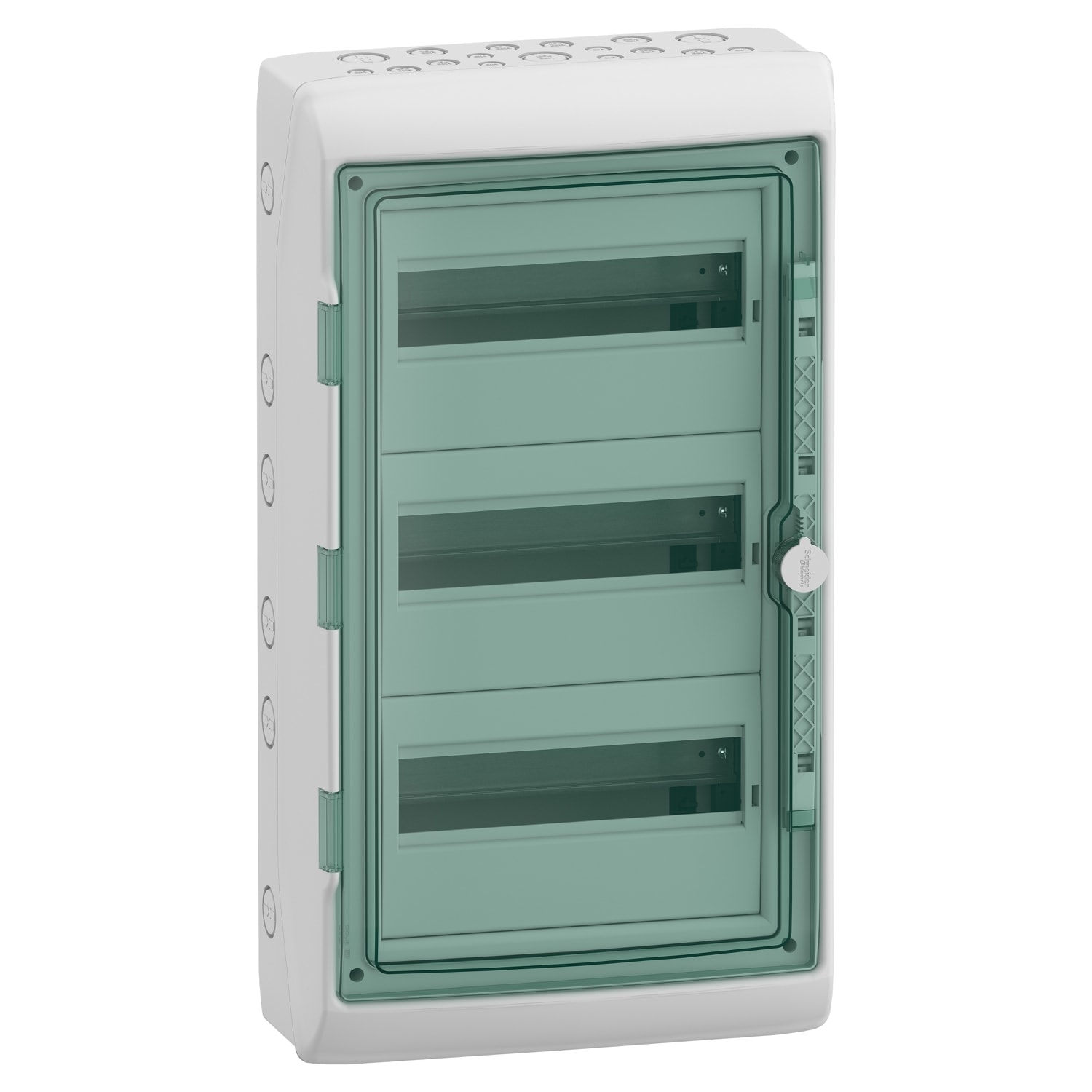 Schneider Electric - Kaedra - til modul - 3 x 12 moduler - 1+1 rekkeklemmer