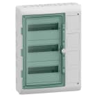 Schneider Electric - Kaedra - til modul med sidefelt - 3x12 moduler - 1+1 rekkeklemmer