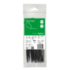 Schneider Electric - Strips svart 160x2,5 100 stk