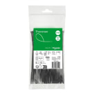 Schneider Electric - Strips svart 150x3,6 100 stk