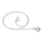 Schneider Electric - Modul kabel 3m - 1,5 mm2 - Vinklet- Hvitt