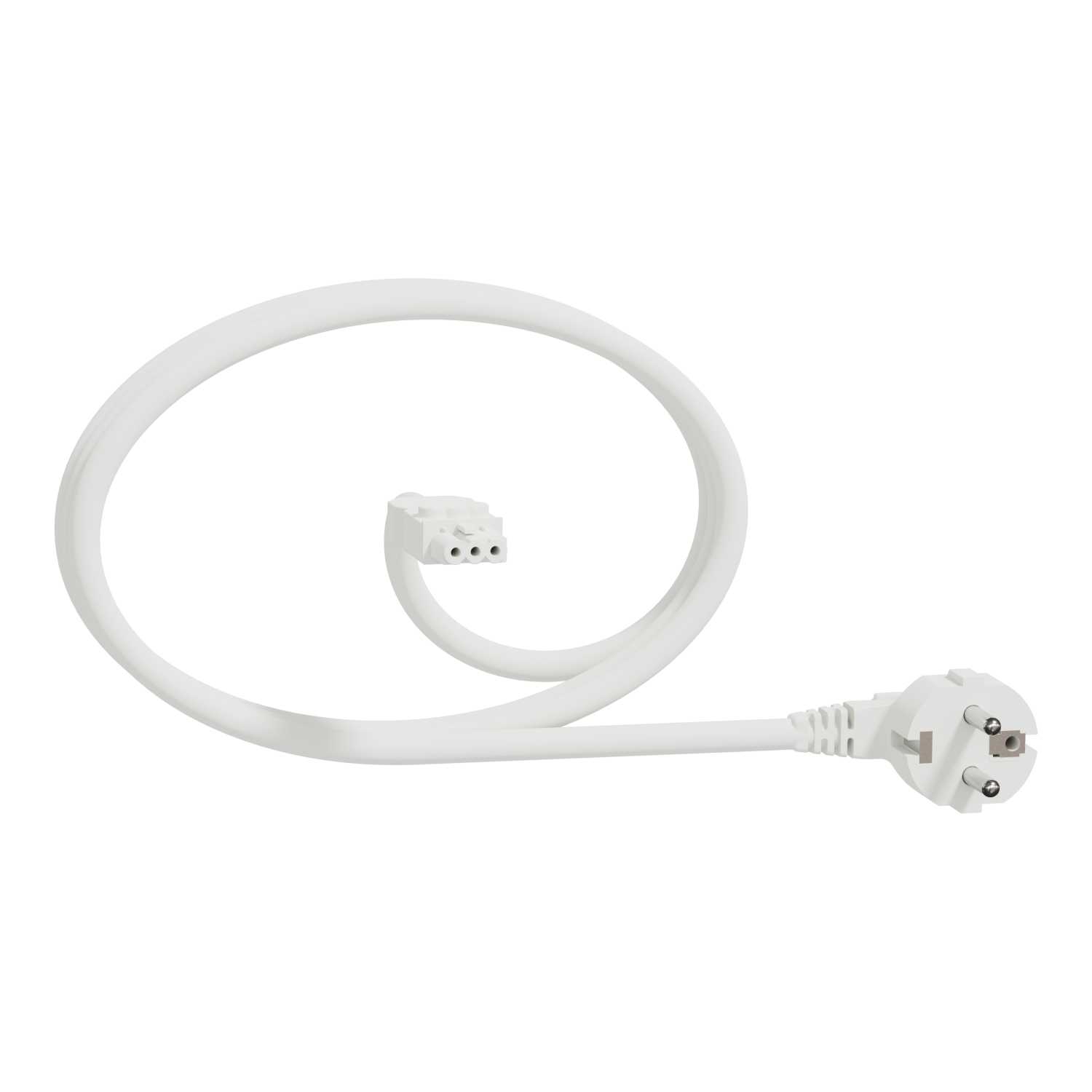 Schneider Electric - Modul kabel 3m - 1,5 mm2 - Rett - Hvitt