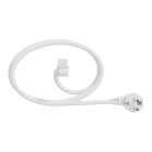 Schneider Electric - Modul kabel 6m - 2,5 mm2 - Vinklet - Hvitt