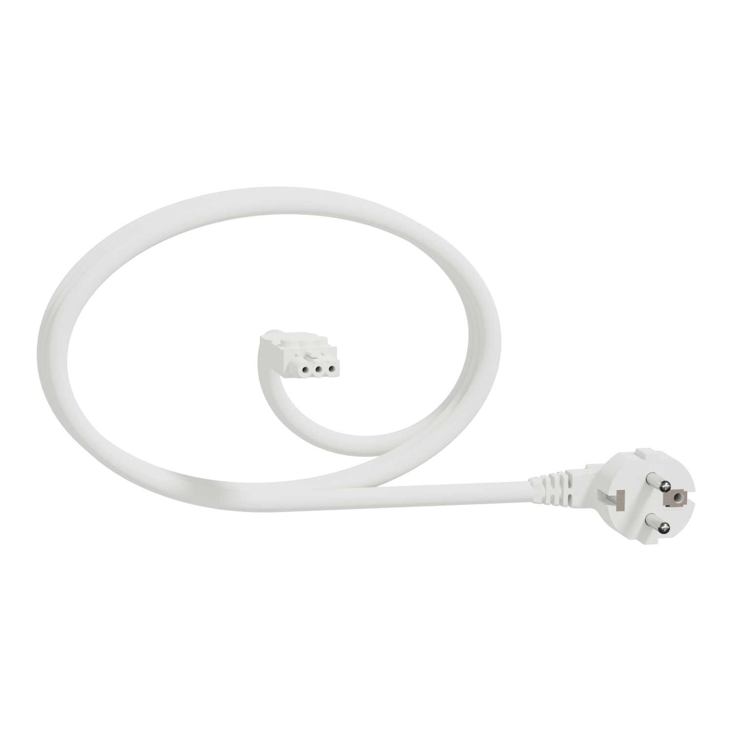 Schneider Electric - Modul kabel 10m - 2,5 mm2 - Rett - Hvitt