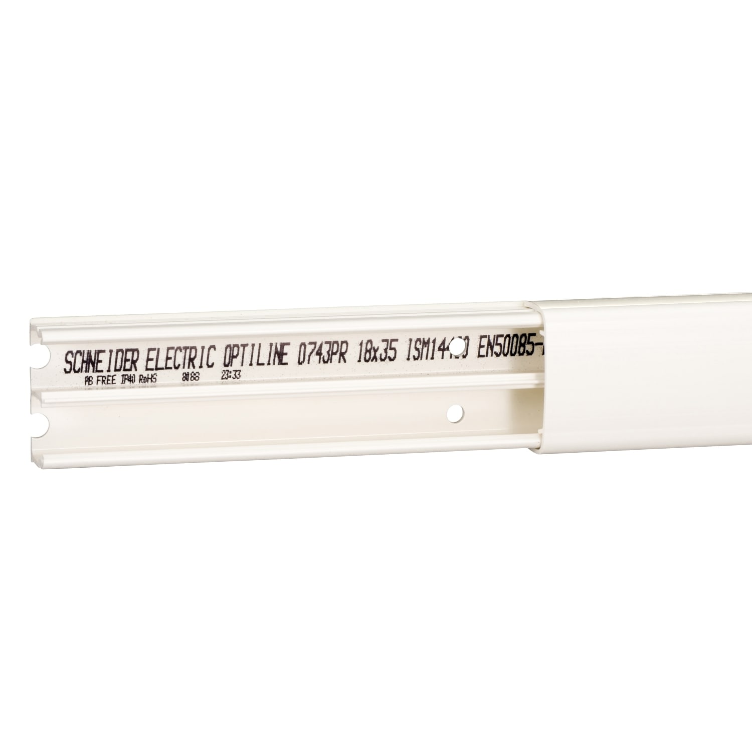 Schneider Electric - MINIKANAL 1835 ISM14400 2 ROM  PVC OPTILINE 2100X35X18