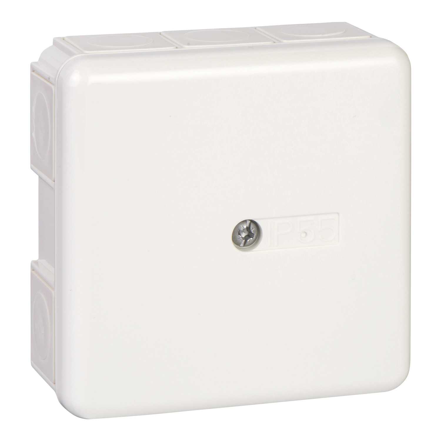 Schneider Electric - U56 .boks hvit 6p push-in term