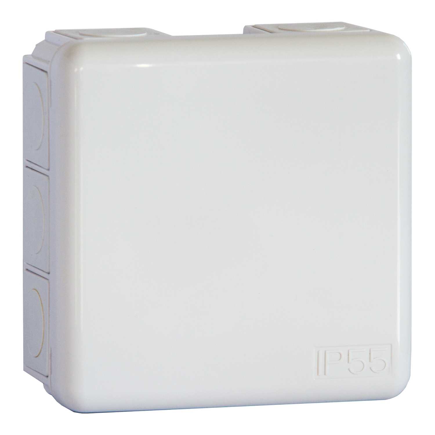 Schneider Electric - U56 Koblingsboks IP65 m/klikklokk hvit u/klem