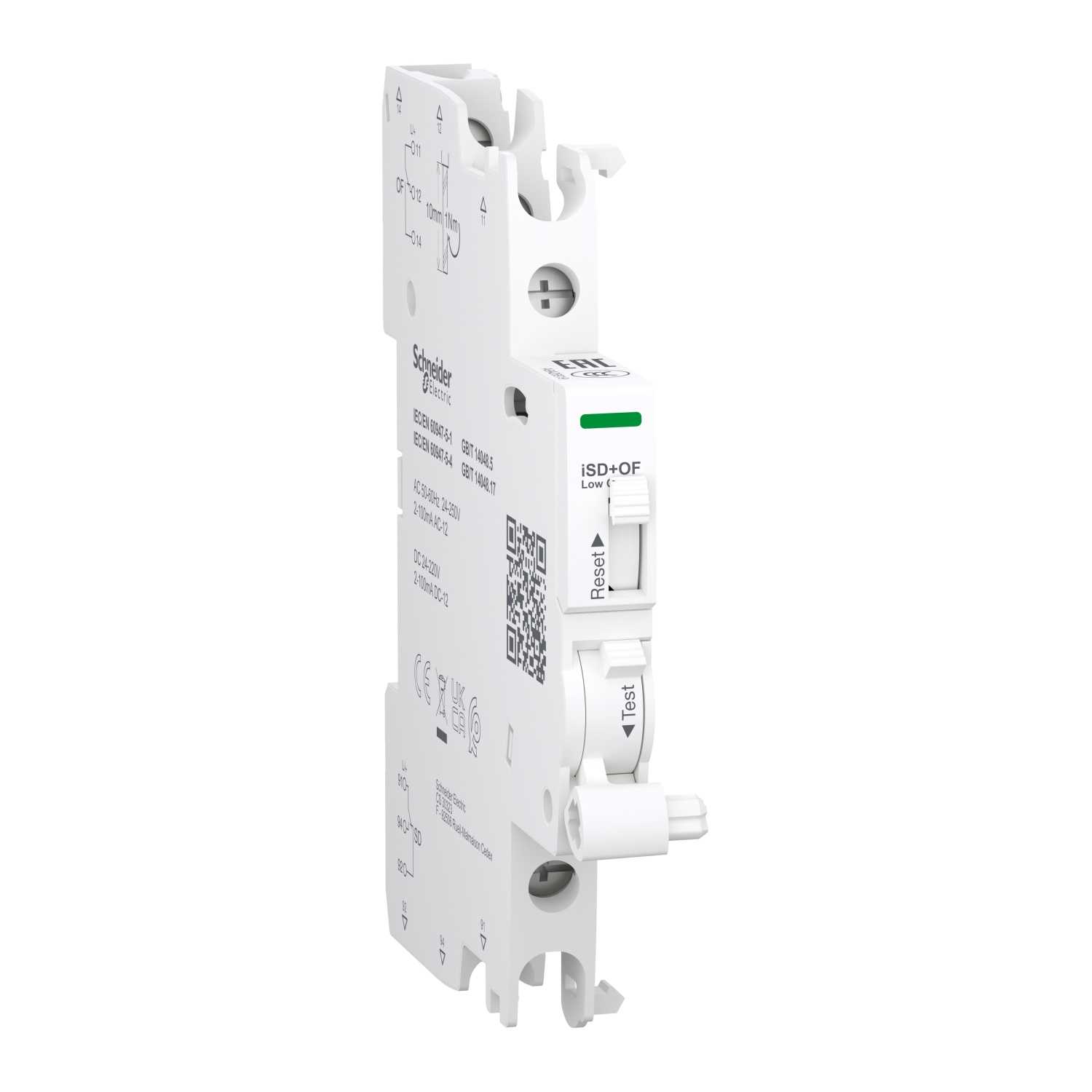 Schneider Electric - A9 iSD+OF 2OC 2-100mA hjelpe-