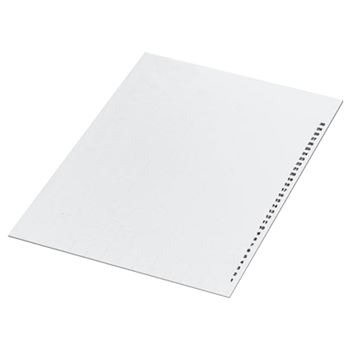 Schneider Electric - Ark A4, 488tegn 15x4mm hvit