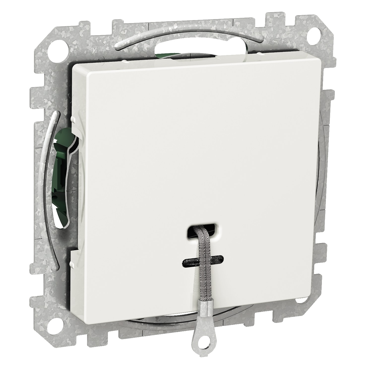 Schneider Electric - Exxact snorbryter 6/1 endevender skruklemme hvit