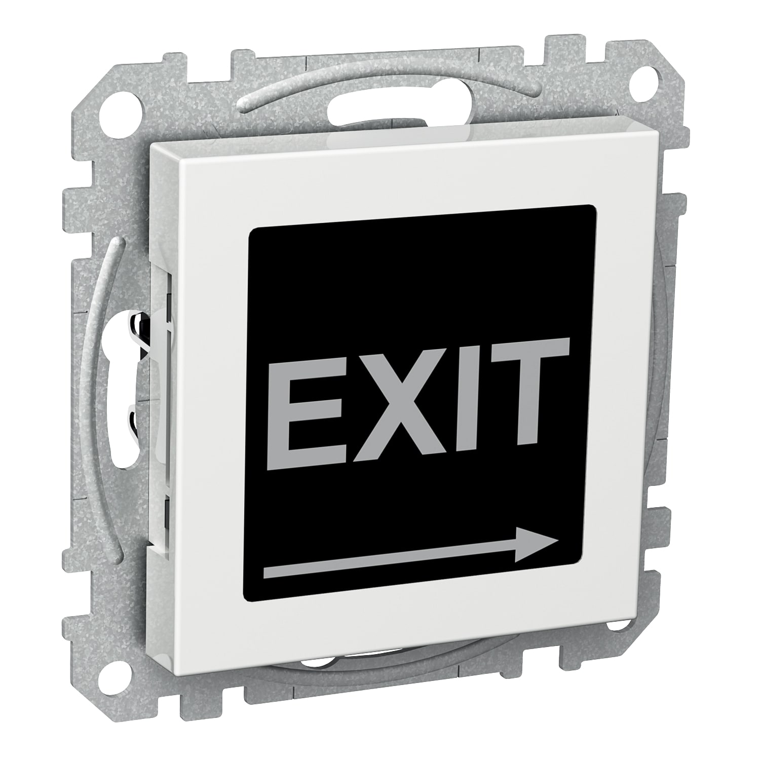 Schneider Electric - Exxact lyssignal enkelt symboler hvit