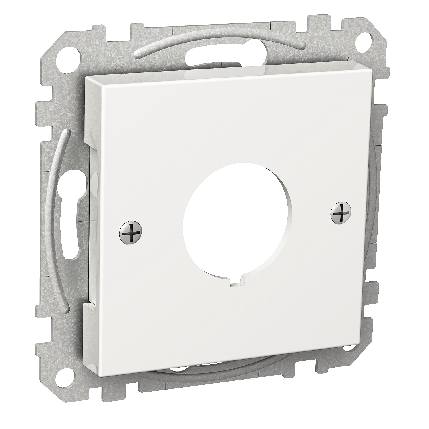 Schneider Electric - Exxact blinddeksel med Ø22.5 mm hull hvit