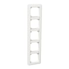 Schneider Electric - Exxact Primo fem hulls ramme hvit