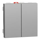 Schneider Electric - Dobb endev, 10A hklm 2 mod, al Dobbel endevender - 10A hurti