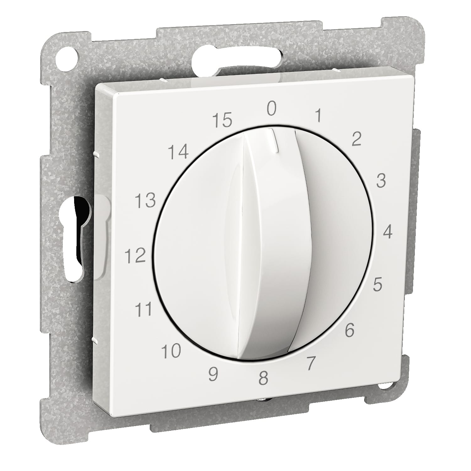 Schneider Electric - Exxact mekanisk timer 0-15 minutter 2-pol hvit