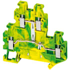 Schneider Electric - Rekkeklemme 2,5mm² PE 4p 2etg