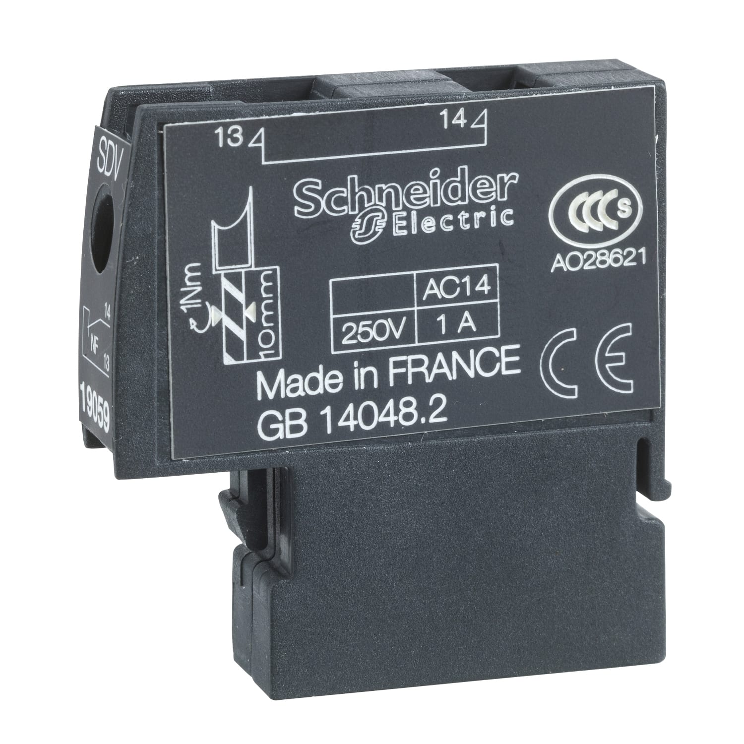 Schneider Electric - 19059 SDV NC Sign.Kont. Vigi NG125