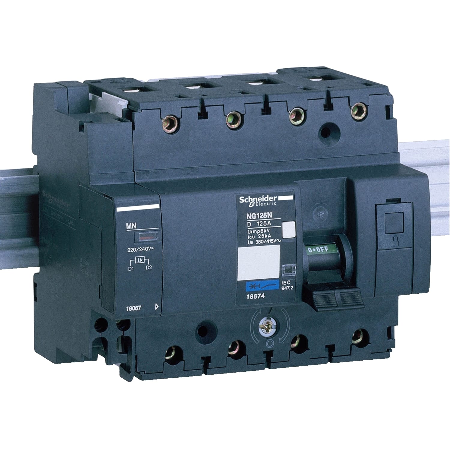 Schneider Electric - 19067 MN 220/240VAC Nullsp.Utl. F/NG