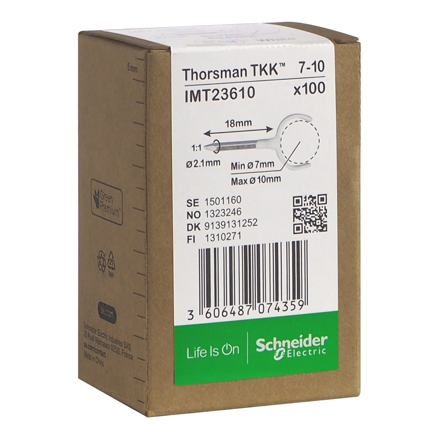 Schneider Electric - Metallklammer TKK 7-10 spiker